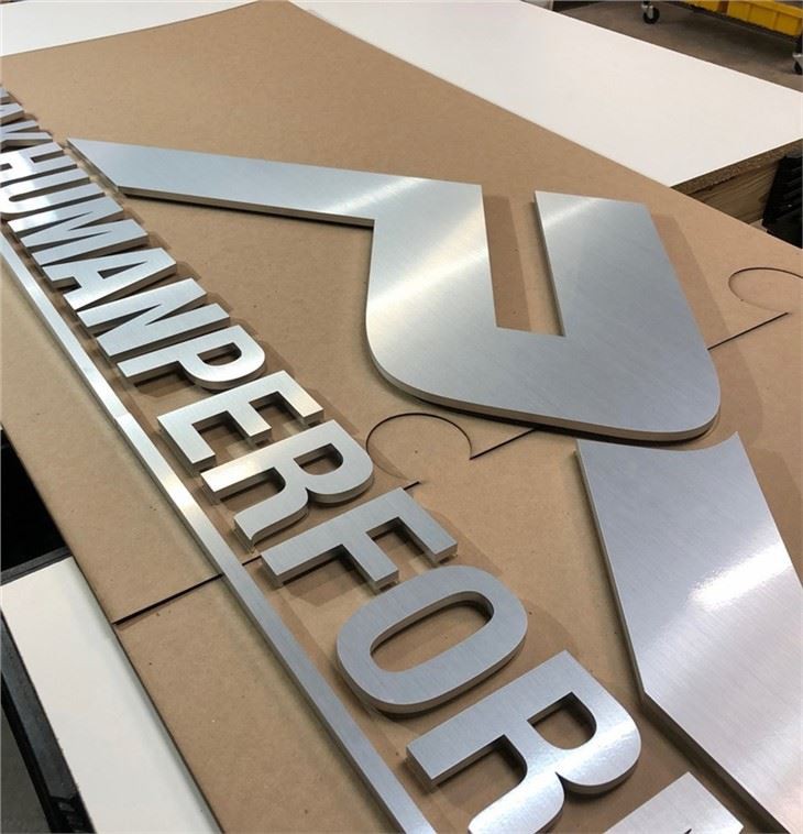 laser cut aluminum